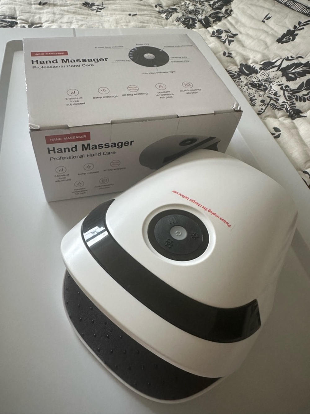 Hand Massager Professional Hand Care - White